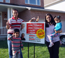 "We chose the right Realtors for selling our house!"