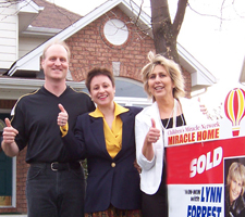 The Harymann's with Lynn "Thumbs up!"