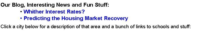 links to Greater Seattle Homes blog