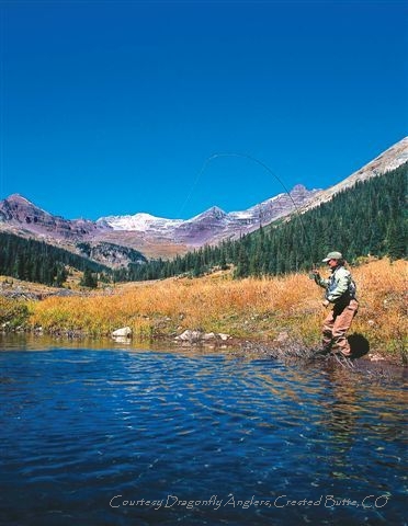 Photo courtesy of Dragonfly Anglers, Crested Butte, CO