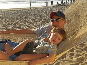 Bryce and Karsten on the Hammock