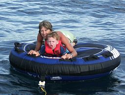 Karst and Chelle on the Tube