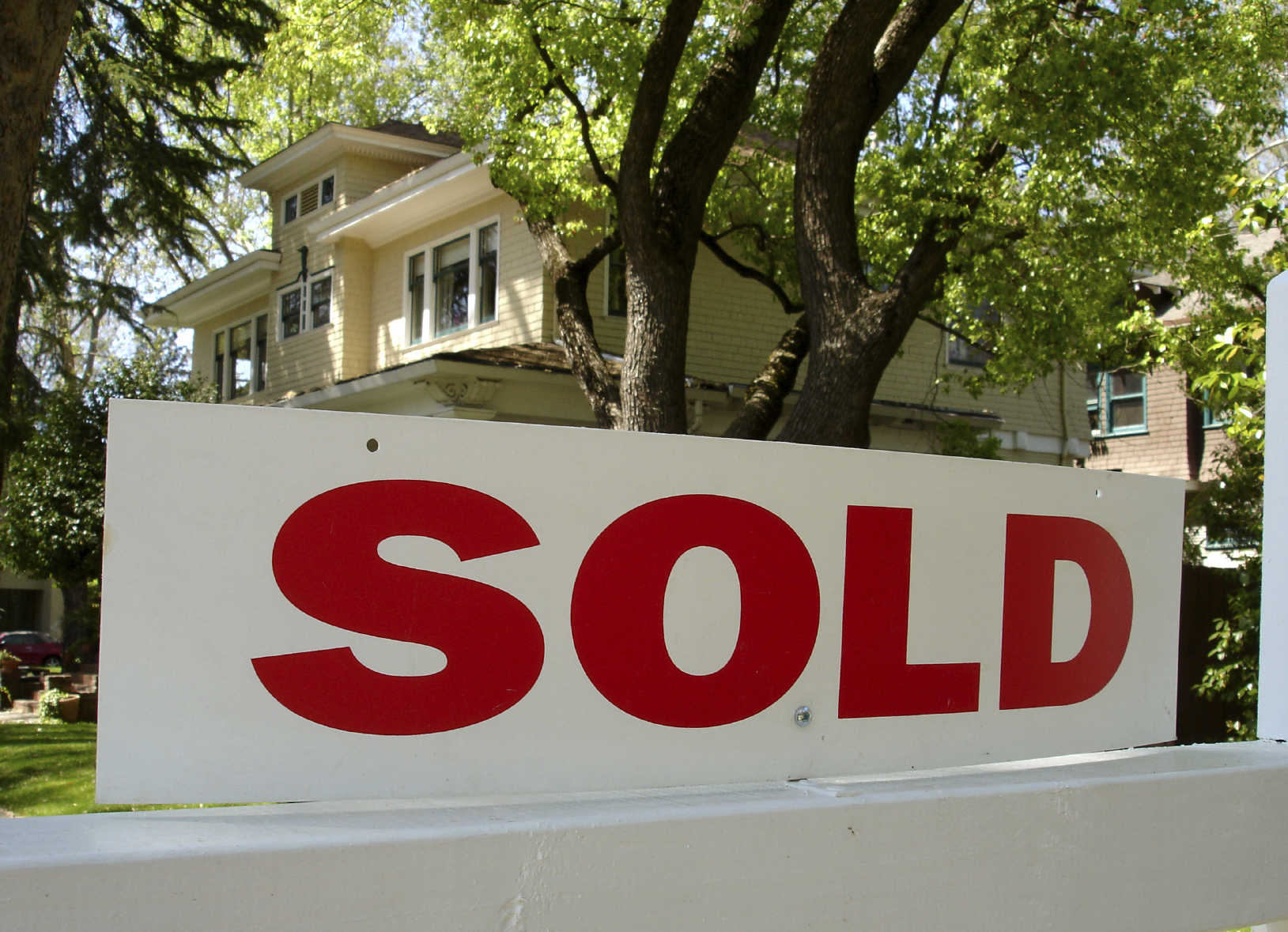 South Tampa House with Sold Sign