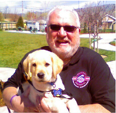 Simon (Tehachapi's Favorite Puppy) & Mayer Ed Grimes
