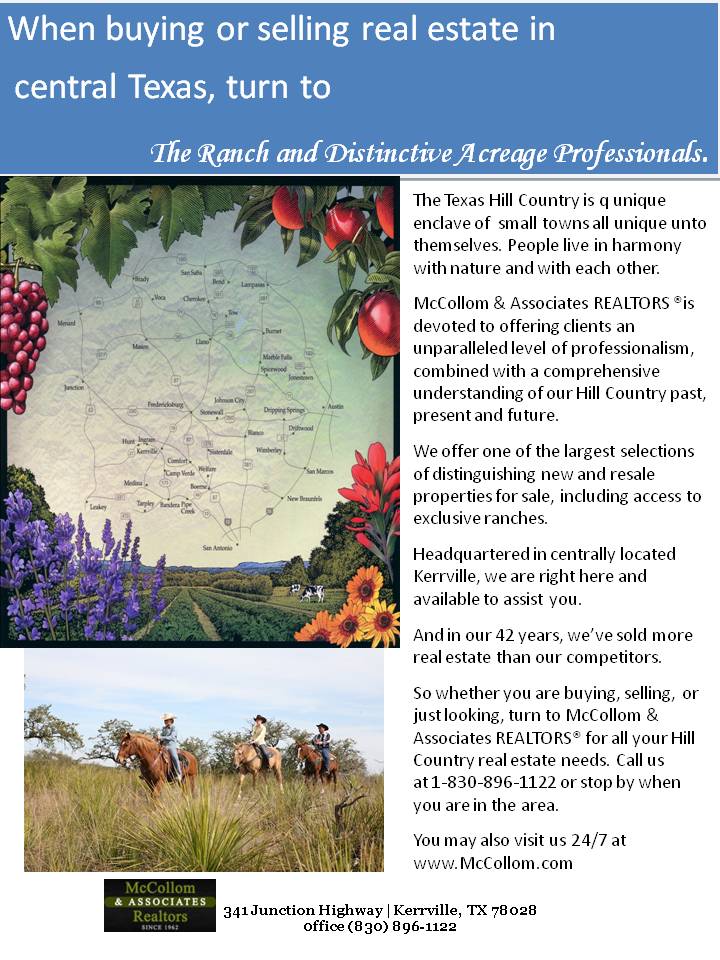 Flyer McCollom & Associates REALTORS