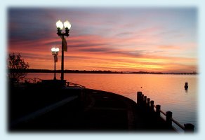 Union Point Park at Sunset