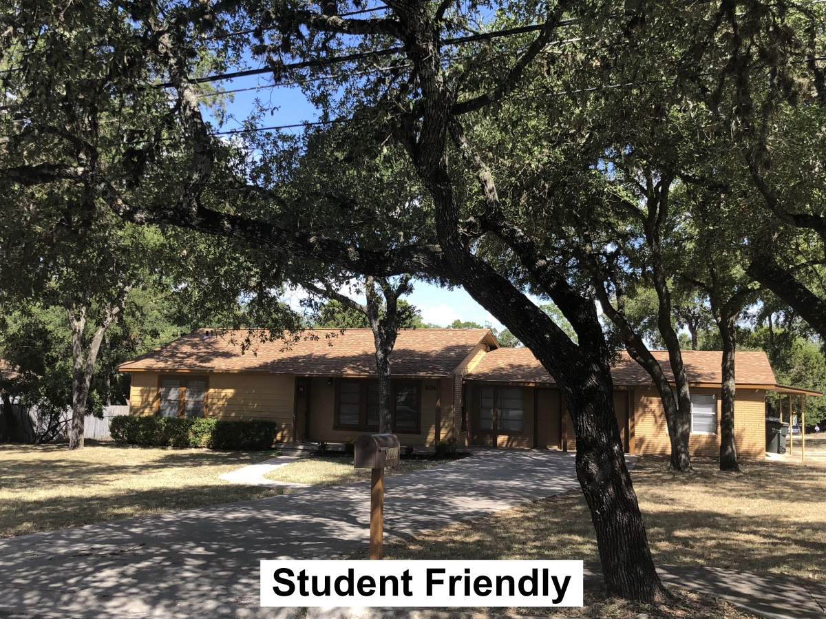 The Hazelton Student Friendly House, San Marcos, TX, 78666 United States